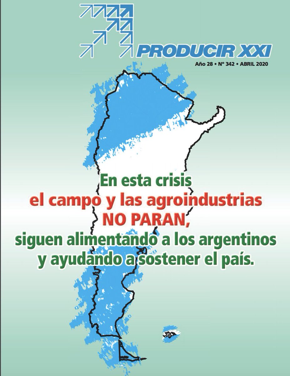 provimiarg's tweet photo. #LecturasDigitales 📚
Lluvia y Cuarentena en casi todo el país.
Ideal para mantenerte informado sobre el sector y todas sus novedades en #Ganadería y Agricultura:
Hoy te acercamos la revista de Abril de @ProducirXXI .
Leela completa acá: https://t.co/qHT7I0QUlX
-
#QuedateEnCasa https://t.co/wZPuVZmWWa