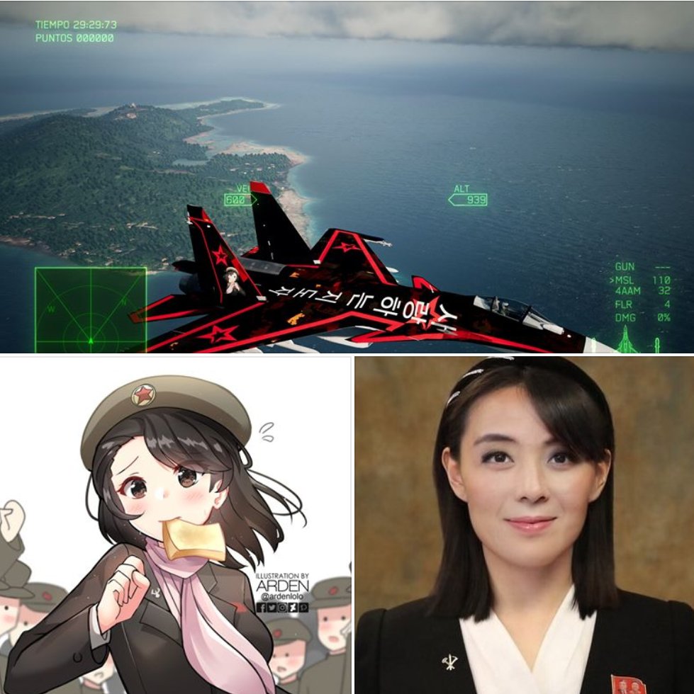 Armando on X: kim-yo-jong ace combat 7 mod @Ace_Combat_Fan #ACE7 #ACECOMBAT    / X