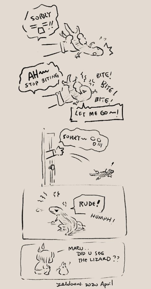 A big lizard in my room =口=!!!

It's hot these days...must've wandered into our house to avoid the heat.  Sorry had to throw it out.  Orz 