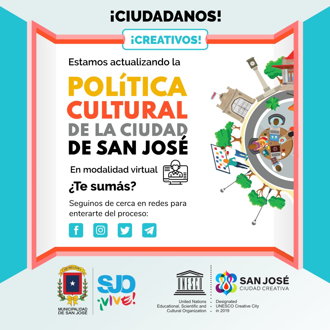 San José Ciudad Creativa tweet media