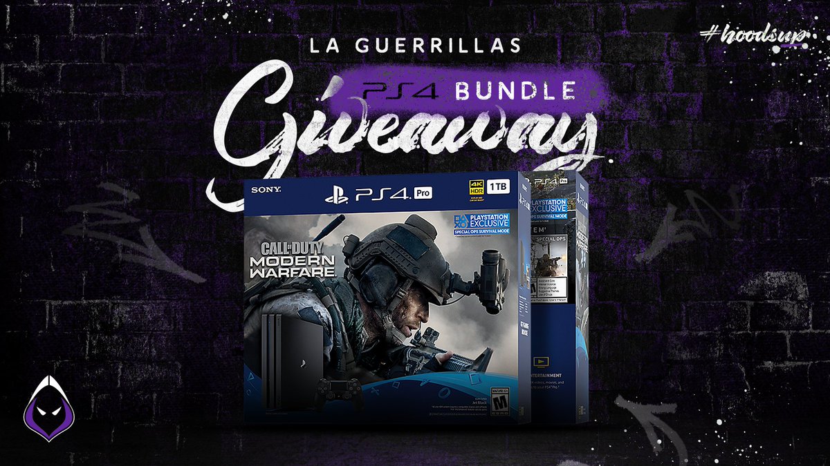 VastGG's tweet image. 🎮 CoD PS4 Pro #Giveaway 🎮
🤳 Like & RT
💬 Reply with #LAGuerrillasApr
🥰 Follow @LAGuerrillas & @VastGG
⬇ Enter Here ⬇ #ad
vast.link/LAGApr