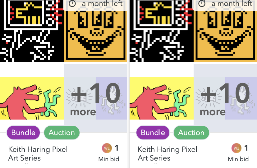 vjentter's tweet photo. A pixelated open love letter to Keith Haring <3
https://t.co/t9Wbr4uCmY
#PixelArt #KeithHaring #NYC #NFT #ETH #CRYPTOART
@opensea @Pixelchain_Dapp #cryptopope #entter https://t.co/i8SBRUiAye
