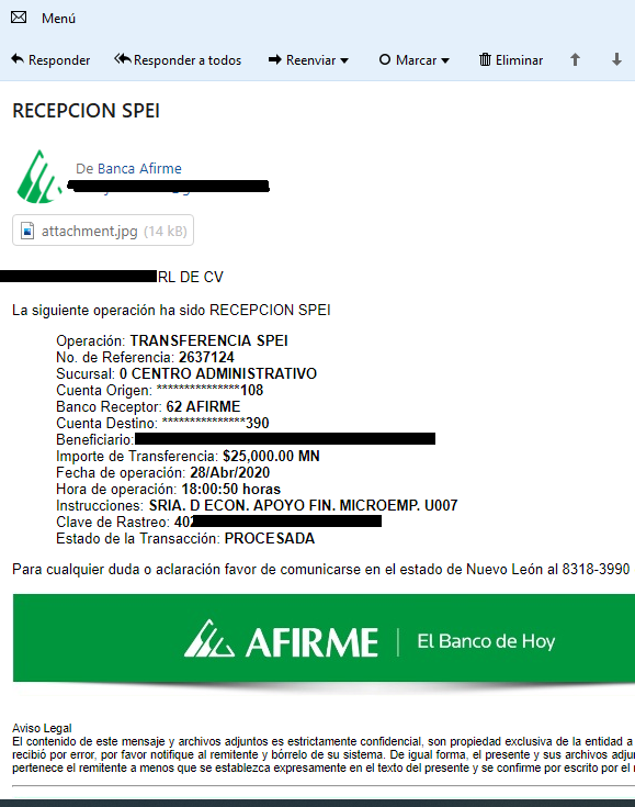 dantealighieri0's tweet photo. Nos llegó el crédito de $25,000 a la empresa.
Apenas lo pedimos el viernes desde la página del IMSS.

No es la lotería, pero nos sirve bastante.

#JuntosPodemos https://t.co/vNw1EuL9hq