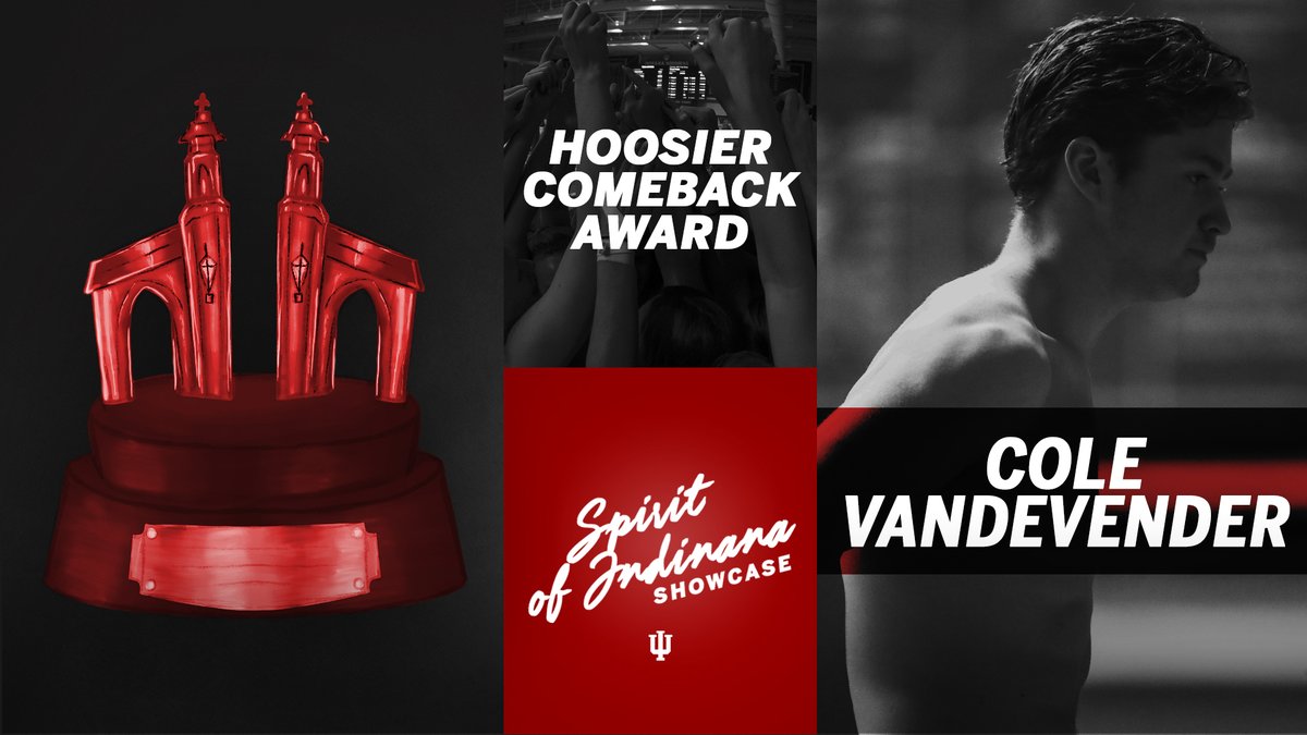 IUExcelAcad's tweet photo. 🏆 2020 @IUHoosiers Hoosier Comeback Award Winner: @colevandy26.

#IUShowcase #IUSD https://t.co/RaV5uOF3Hf