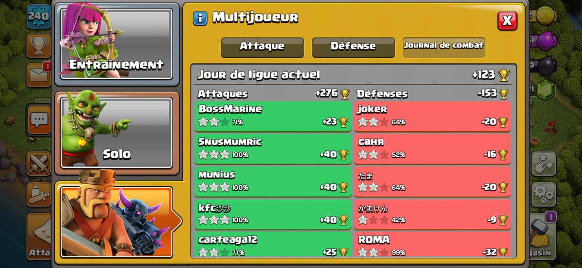 coc_simon's tweet photo. Qui dit mieux pour cette première journée de légende ? Mon record en hybride avec +276 trophés. https://t.co/52AfYwTwm7