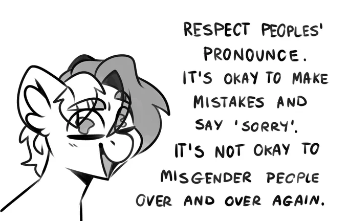 Friendly reminder 
Don't make others uncomfortable
It's always better to ask 