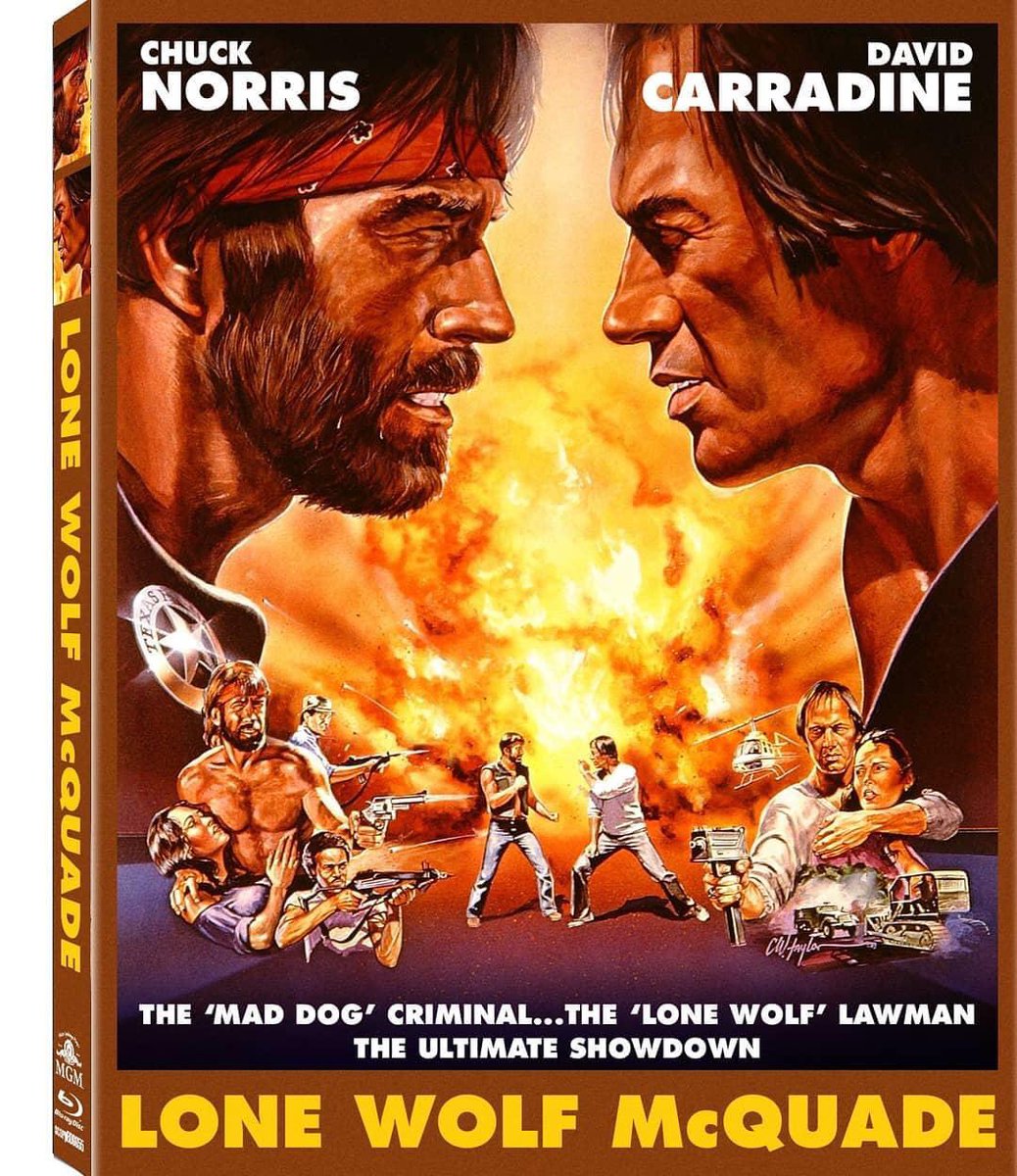 dawnofthediscs's tweet photo. ***FEATURES REVEAL***
Lone Wolf McQuade, available May 19th over at @theroninflix and https://t.co/8dE9SsJwB0. 
Limited to 2,000 https://t.co/ujlTiA3RAu