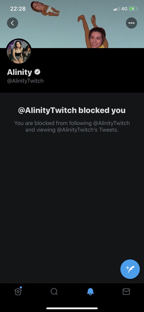 hadleytom881's tweet photo. What a snowflake lmao 

#Alinity #alinityisoverparty #AlinityTwitch https://t.co/901SMFC4ad