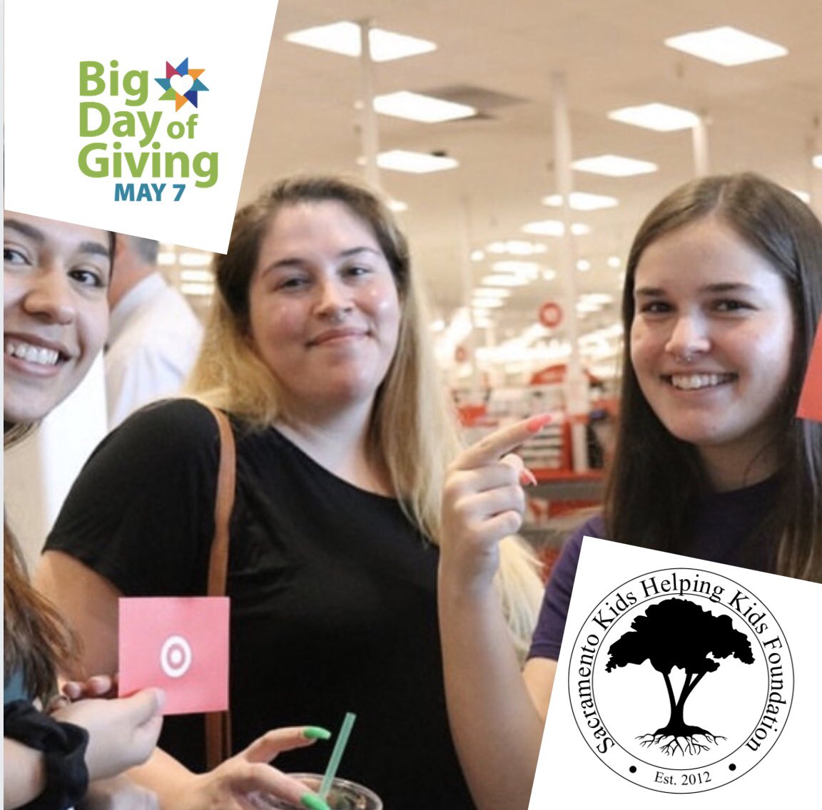 Partner with us and schedule your Big Day of Giving donation on May 7th with this link bigdayofgiving.org/kidshelpingkid… Our college bound population serves homeless, foster care, and at risk youth on their pathway to college!