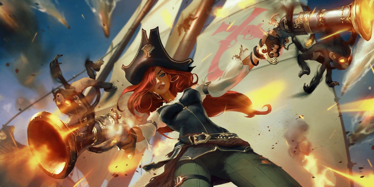 Miss Fortune y los Monos de polvora