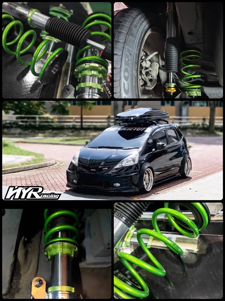 marcom46402570's tweet photo. #HONDA FIT upgraded #TripleS Inverted coil-over kit.
#24step adjustable dampers & perfect proportion of compression and rebound.
Triple S high performance coilover kit strike a balance between #handling & #comfortable riding to let owner enjoy the driving safety & pleasure. https://t.co/xJWBGHCR0r