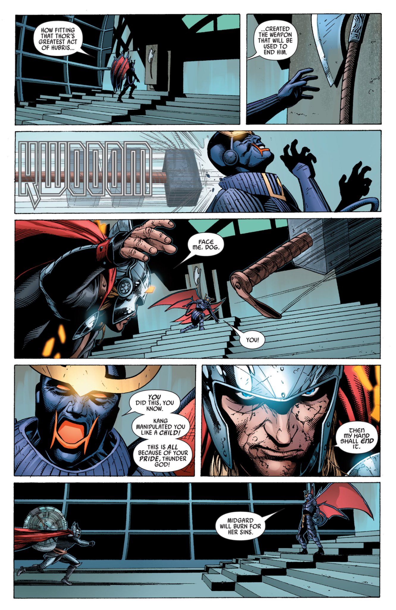 IMMORTAL THORLAWYER on Twitter: "#Thor beats one of the Apocalypse twins  Uriel like a rag doll https://t.co/yuvYray7XC" / X