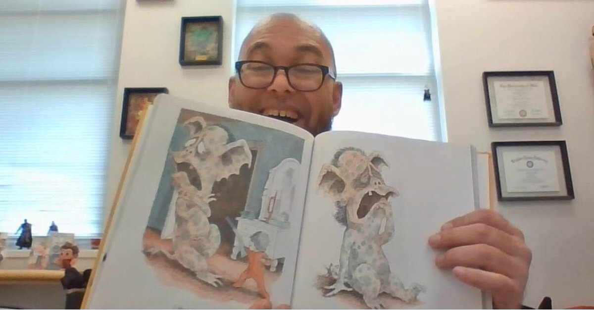 WAS_STARS_276's tweet photo. I bet you thought we forgot, didn’t you. Mr. Kelly is back, making a childhood confession and reading, There’s A Nightmare In My Closet by Mercer Mayer. Enjoy. https://t.co/GrvGqEDT8B https://t.co/povXWaRhsm