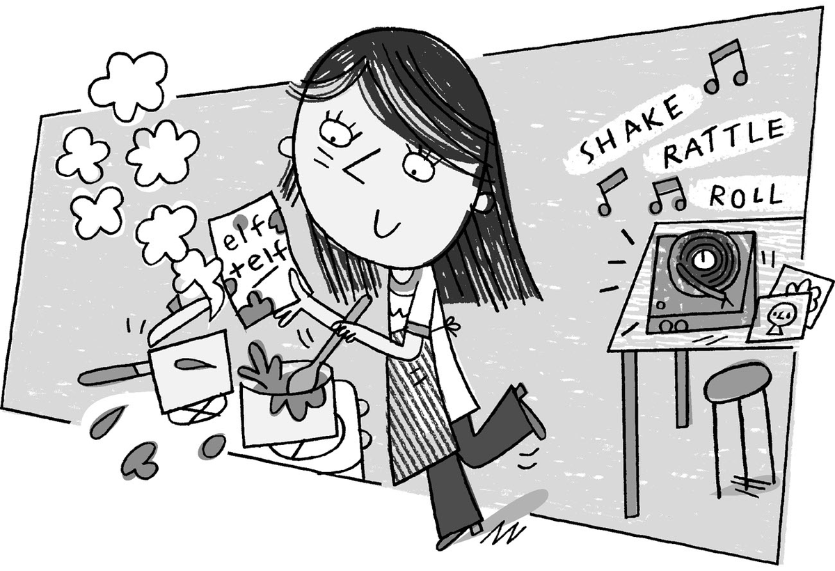 i'll give next to the OTHER british illustrator, peter allen. his style is simplistic, but really charming to me. it looks... cute, which i think works pretty well, in the long run.