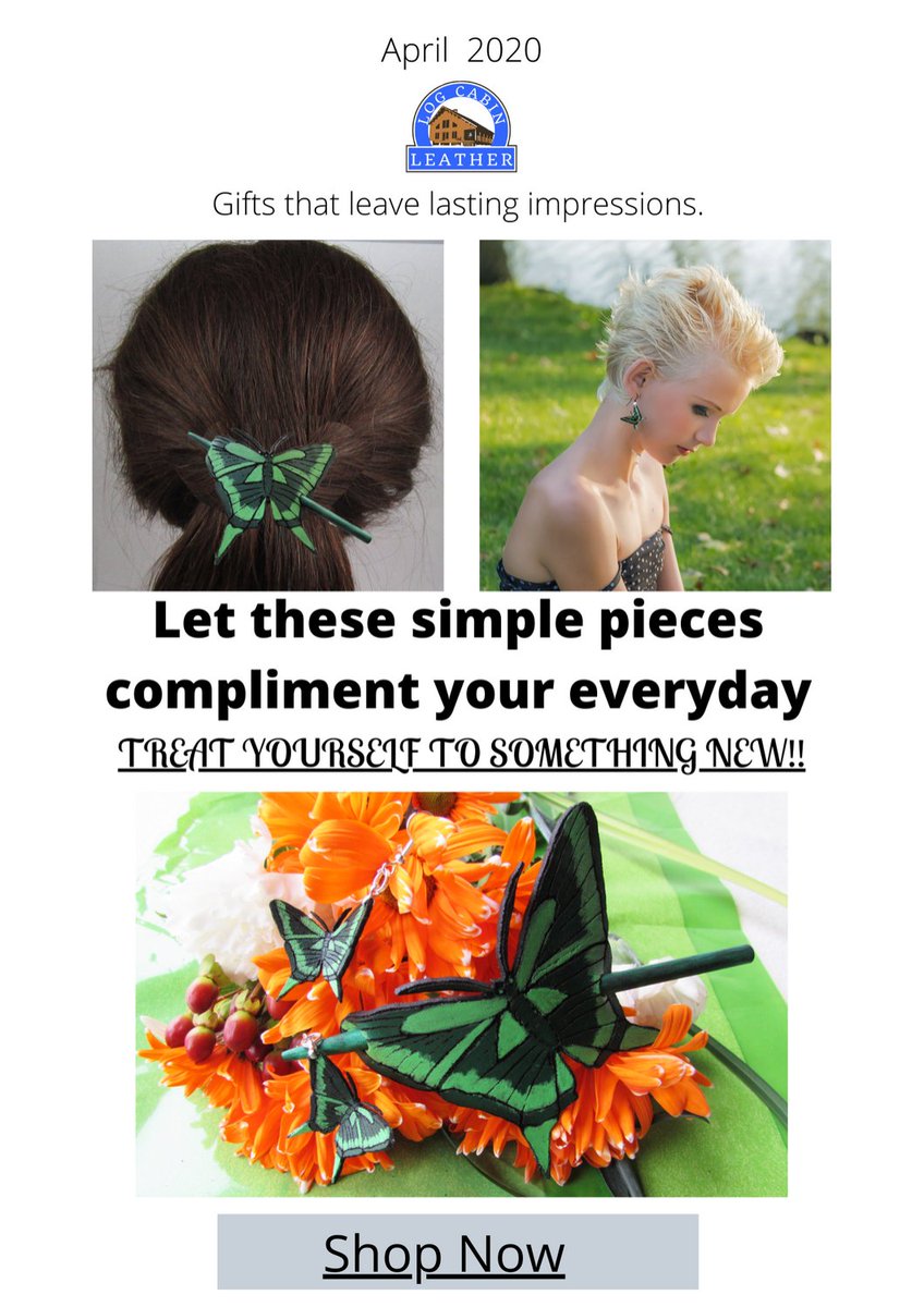 LeatherbyJan's tweet photo. Leather Butterfly Jewelry just in time for Mother's Day.  Limited Edition: Act now for best selection!
https://t.co/CMU8ShR6Ix https://t.co/dGxfcPtlCR