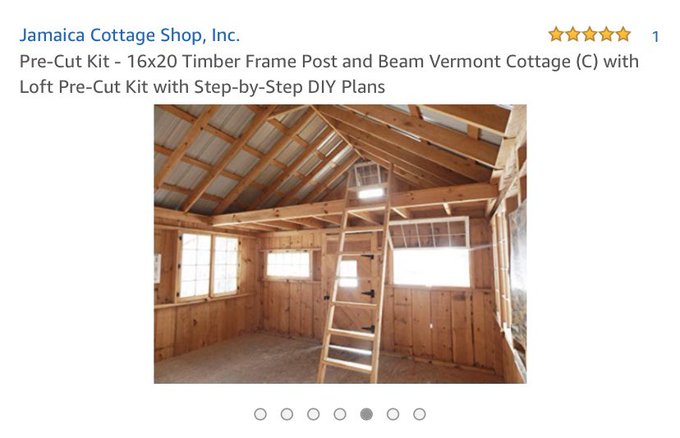 Today I found out you can buy house building kits on amazon??? Like premeasured wood and it takes like<a href="/tag/mvsales"class="tags"><span>#mvsales</span></a>