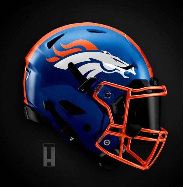 Dov Kleiman on X: 'Designer @TedHyman247 created pretty incredible new  helmet designs for all 32 #NFL teams, you can go to his Instagram page to  see the rest.   / X