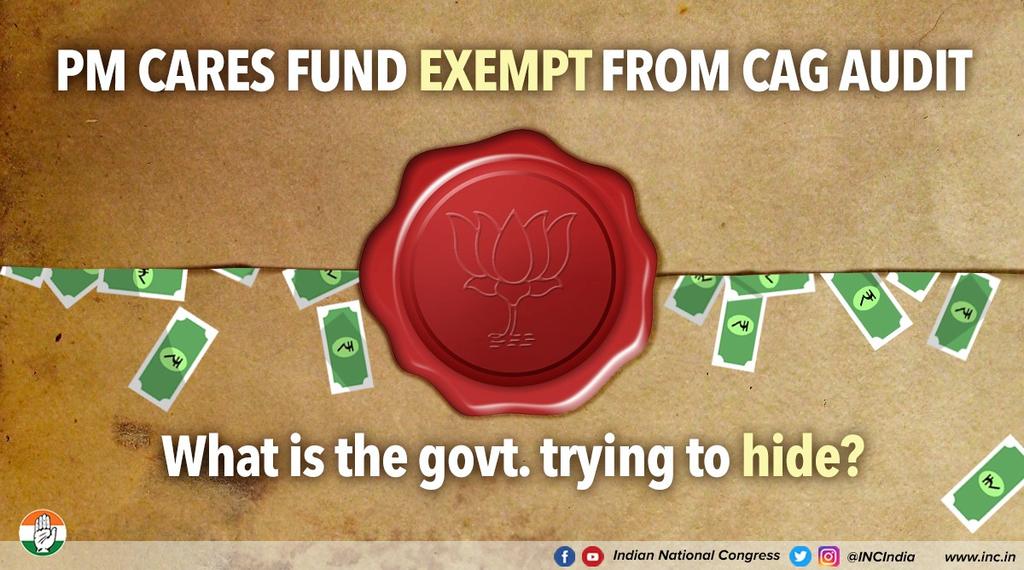 girish663's tweet photo. सीधे रस्ते की एक टेढ़ी ही चाल है,
गोल माल है भाई सब गोल माल है,
गोल माल, गोल माल !

📍#PMCaresFund को कैग ऑडिट से बाहर क्यों किया गया ?
📍ऐसा क्या है जो मोदी सरकार छिपाने की कोशिश कर रही है ?
📍एक और घोटाला ?
📍भ्रष्टाचारी बीजेपी

#CorruptBJP #PMDoesNotCares
#BJPCoronaCorruption https://t.co/e48IdDPPkY