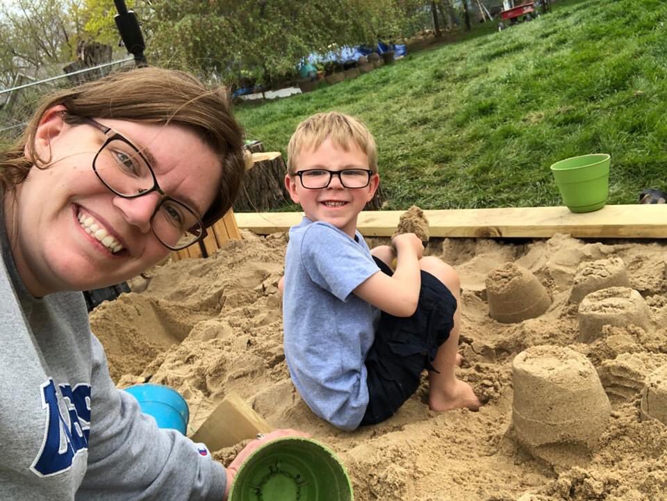 CRMcKinleyMS's tweet photo. Our #STEAMstaff is filled with designers and creators! Mrs. Dunphy and her family built a sand box. They created sand castles at home today...who knows what will be next??
P.S. Eva (her dog) is the "Sand Castle Dragon" that likes to ruin her designs.
#MSAcares #STEAMathome https://t.co/Wd7FvkbA27