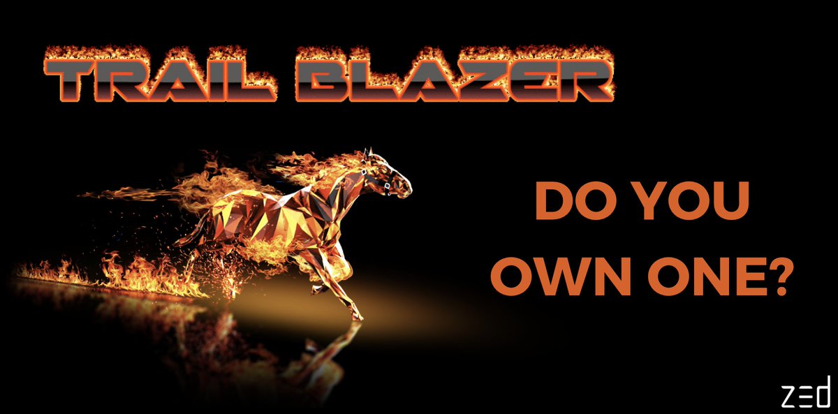 zed_champions's tweet image. Do you own a #ZED horse that's itching for a win, but keeps getting #gapped by powerful #Genotypes? Maybe they're a #TrailBlazer in hiding? The Trail Blazer event is just for you, find out more information here → zcu.io/Q0gQ
#BeFirst #ZEDrun #VirtualHorseRacing #ETH