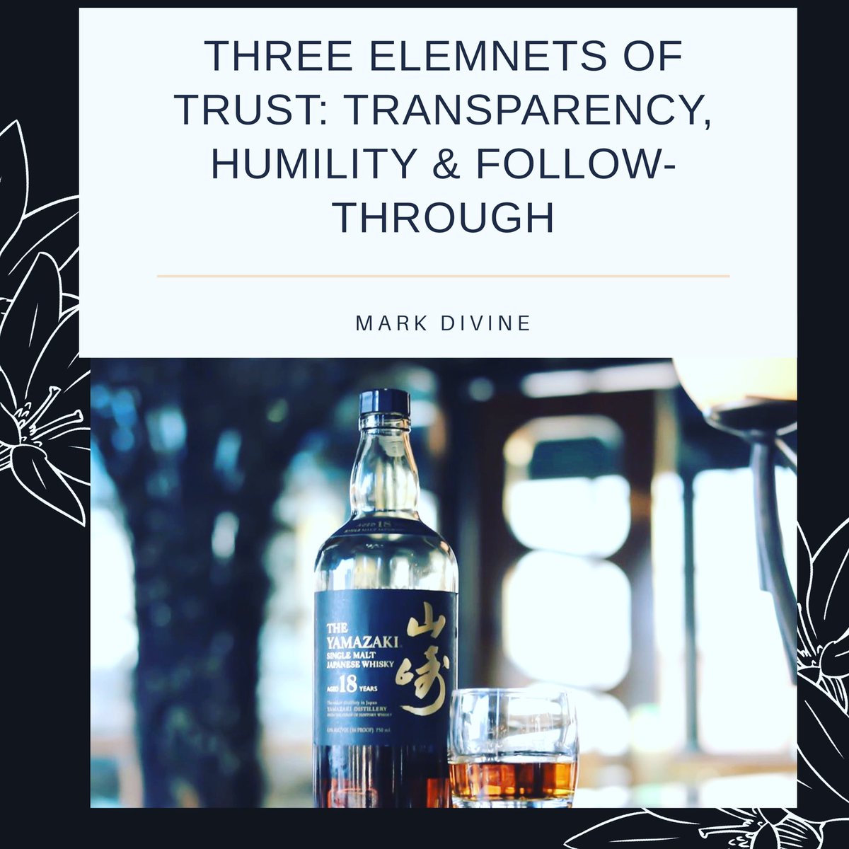 houmanh's tweet photo. What makes up trust?? #Mindset #leadership #success #markdivine https://t.co/4dmKEyiTbH