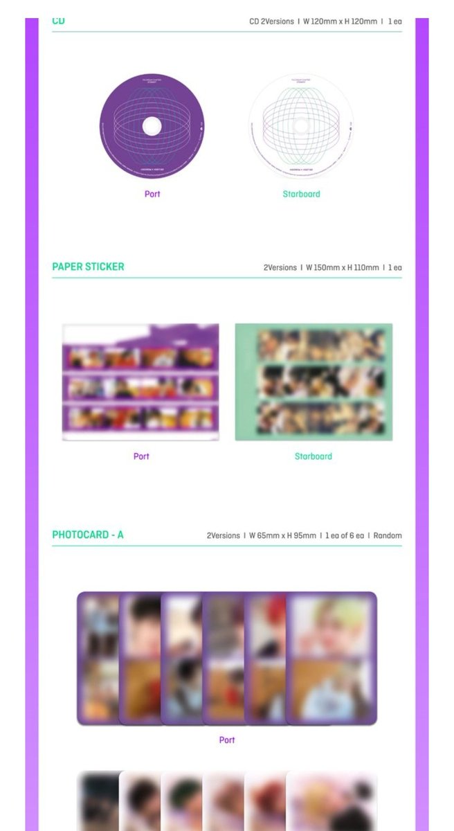 Txt Worldwide Info 0428 The Album Will Contain The Following 2 Versions Of The Album Port And Standard 1 Cd Photo Book Sticker 1