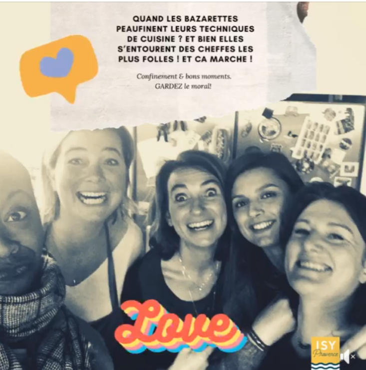 Isy_Provence's tweet photo. Les belles aventures des Bazarettes avec les marseillaises Delphine et Giorgiana 
#chezmadielesgalinettes #coursdecusine #cookingbattle #incentives #teambuilding #groupes #restezchezvous #cusinealamaison #choosemarseille #provence #marseillemaville https://t.co/fb56P5KhcO