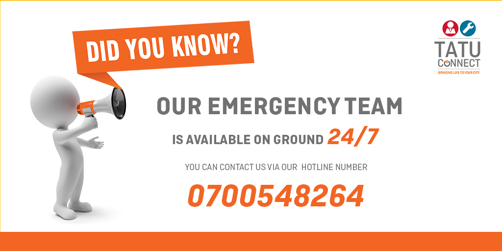 Tatu_City's tweet photo. In case of an emergency, Tatu City residents can reach our 24/7 emergency response team on 0700 548 264.
#TatuCity
#TatuConnect https://t.co/xbjVgWvZuv