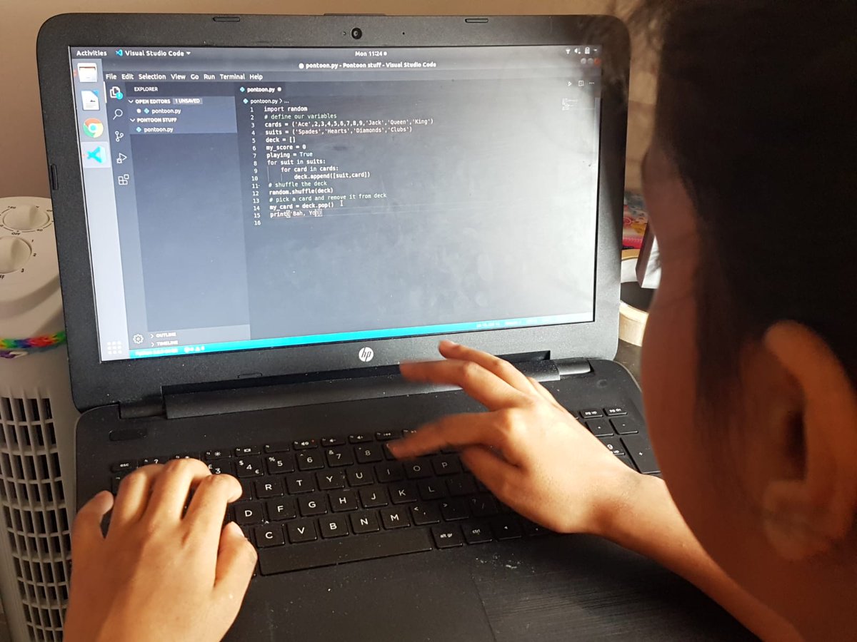 Digi_Local's tweet photo. We've been redistributing our laptops &amp; running online sessions to help keep kids learning during this Covid crisis w/ support from @QuartetCF https://t.co/8BP1nlig1q https://t.co/ppSXMbKhBp