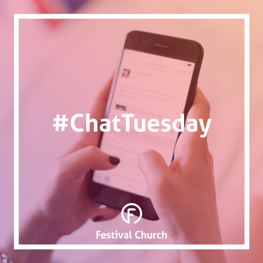 FestivalDerby's tweet photo. Today it's #ChatTuesday - connect with some of your friends, family and church for a good chat! #everythingtolivefor #stayconnected #socialdistancing #ChatTuesday https://t.co/7voO1dqWcQ