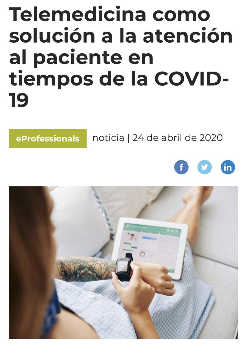 Cristobal Morales (@cristobmorales) on Twitter photo campussanofi.es/e-professional… Telemedicina como solución a la atención al paciente en tiempos de la COVID-19 (y postCOVID) by <a href="/campussanofi/">Campus Sanofi</a> <a href="/sanofi/">Sanofi</a> <a href="/domingomarzal/">Domingo Marzal</a> <a href="/manuel_alcazar/">Manuel L. Alcázar</a> campussanofi.es/e-professional… Telemedicina como solución a la atención al paciente en tiempos de la COVID-19 (y postCOVID) by <a href="/campussanofi/">Campus Sanofi</a> <a href="/sanofi/">Sanofi</a> <a href="/domingomarzal/">Domingo Marzal</a> <a href="/manuel_alcazar/">Manuel L. Alcázar</a>