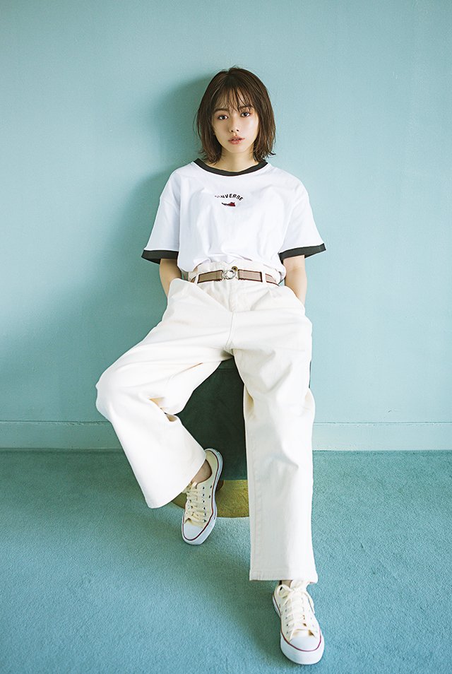 アベイル しまむらグループ Converse 山本舞香 Maika Style ちゃん着用 Converseのスニーカー柄 刺しゅう使いtシャツが登場 これからの季節にぴったりのアイテム 詳しくはこちらをチェック T Co Dtpm92epk2 アベイル Avail