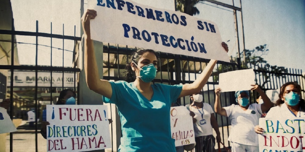 Politico_pe's tweet photo. #MariellaBalbi: Sistema de salud ha colapsado. Cadáveres apilados. Médicos en condiciones indecorosas y dicen que quedan solo 50 UCI; Gobierno dice 189 y anuncia 1000 camas nuevas, que pudieron preverse al inicio, pero busca responsabilizarnos por contagio https://t.co/6trIlcCBF4 https://t.co/LIBWpNcjnx