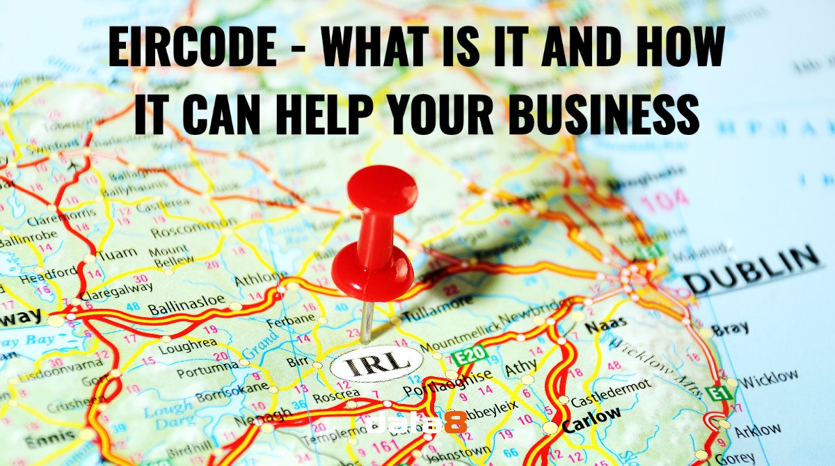 data8ltd's tweet photo. Eircode is Ireland’s National Postcode system, but do you know how it works and what impact it could have on your business. Check out our blog for a full understanding. https://t.co/7LFEktQzqk #eircode #data8 #addressvalidation https://t.co/8t9HND8UHv