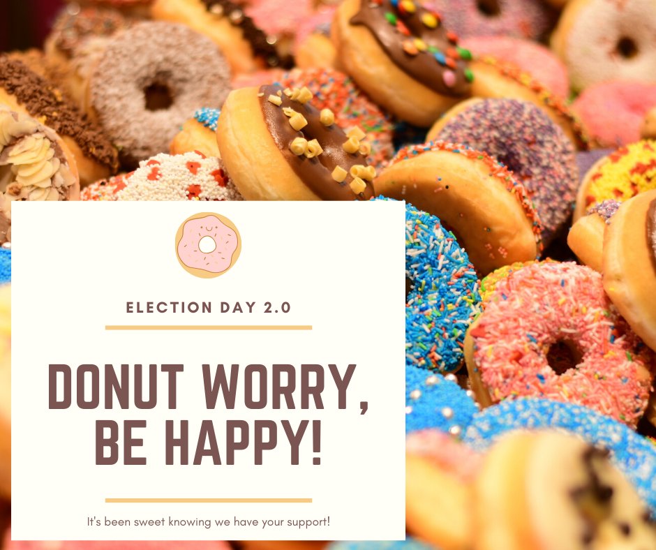 We will update on Build Knight Nation as we learn results!  In the meantime, "Donut Worry, Be Happy!" #BKNApril28 #KingsCommunityLove