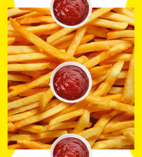 Unas papas a la francesa con tu salsa favorita y una refrescante malteada. #CR9Milkshake #Milkshake #Shake #Malteada #Comida #Food #Fries