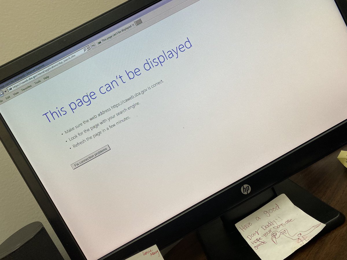 John_R_Ramage's tweet image. Whether it’s 9:45 am or pm, @SBAgov #etran is down. Consistency is a usually good thing but in the case of #PPP round 2.....