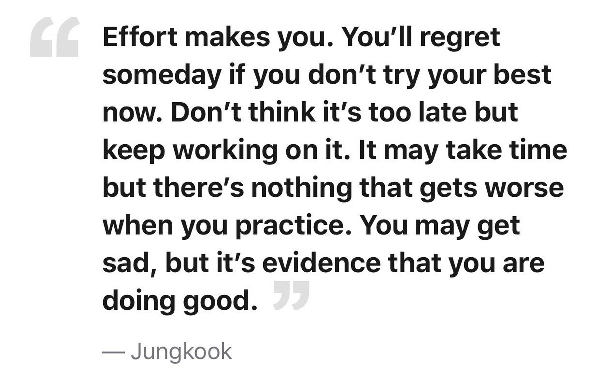 Jungkook and his little wisdoms, he really is such a smart and wise man, This is my personal favourite : “If you’re not mad or sad, you won’t know when you’re happy.”