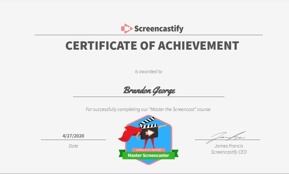 I am <a href="/Flocabulary/">Flocabulary</a> and <a href="/Screencastify/">Screencastify 🎬</a> certified 😎 

<a href="/LeinkaufE/">Leinkauf Elementary</a> <a href="/MCPSSGiftedEd/">MCPSS Gifted Ed</a> 
#FlocabCertified #MasterScreencaster