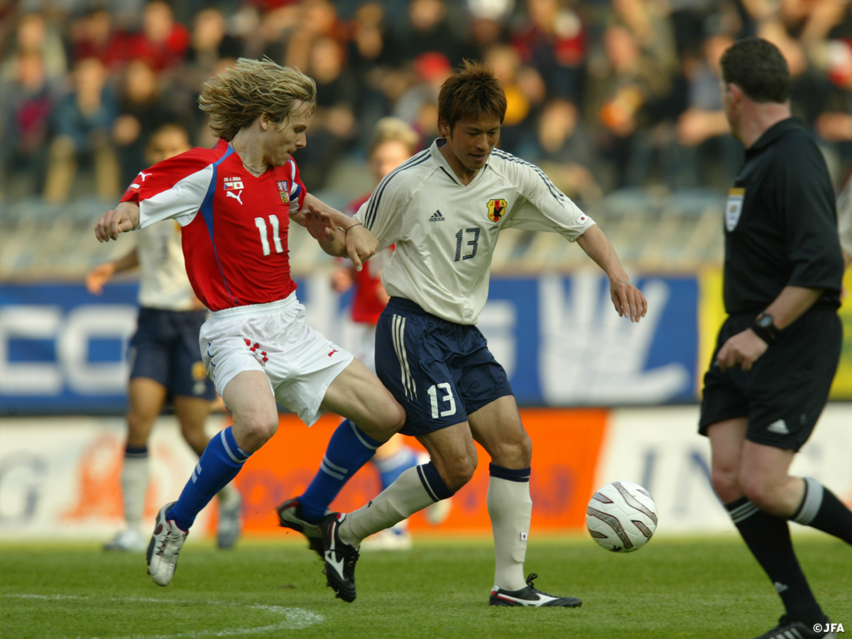 OnThisDay】2004.4.28🔙 国際親善試合 チェコ代表 0-1 #日本代表