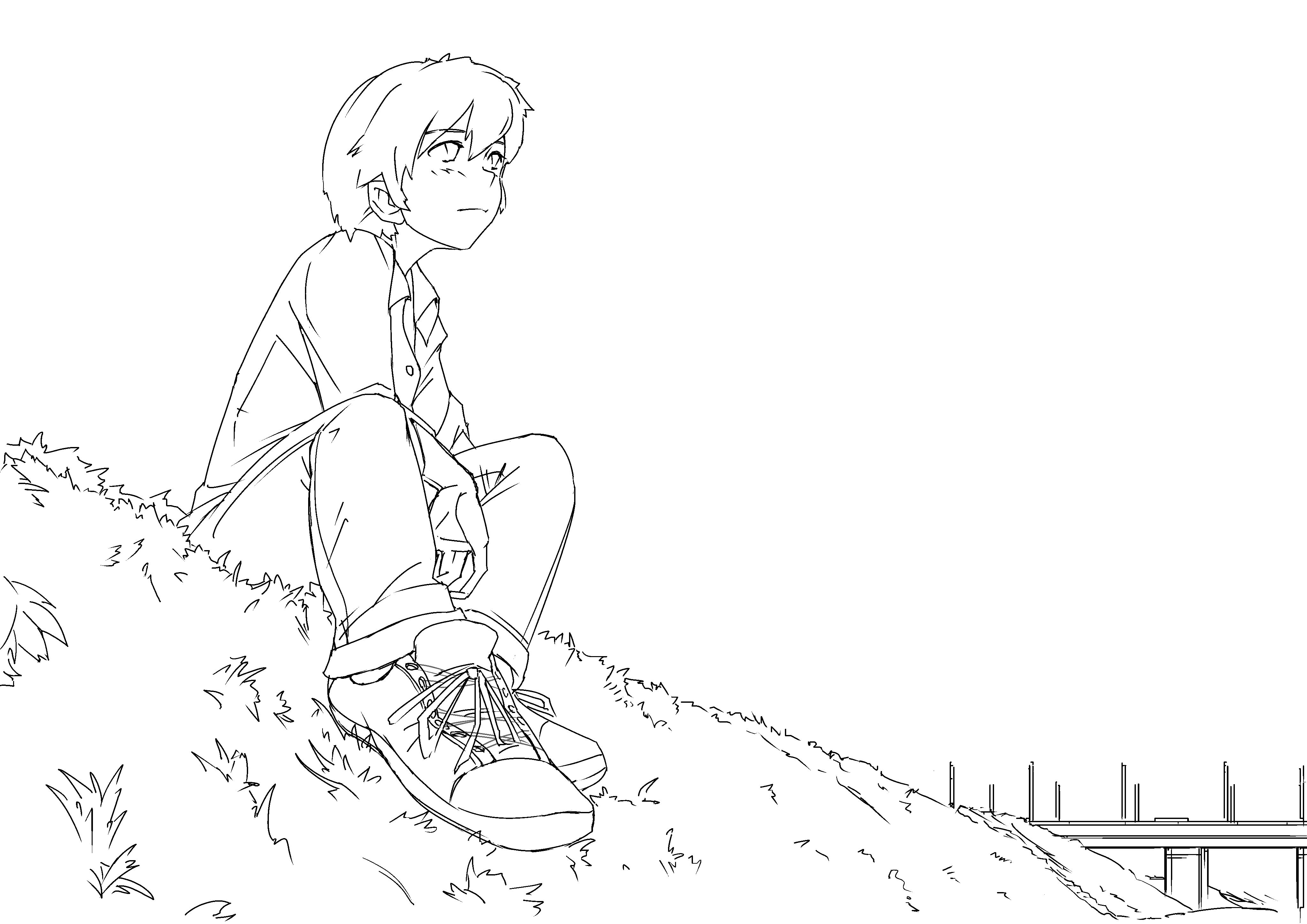 O Xrhsths けんけん Sto Twitter 固定イラストの線画 絵 オリキャラ 男の子 イラスト らくがき 男子 お絵描き 絵描きさん応援 絵描きさんと繋がりたい モノクロイラスト 芸術同盟 線画ギャラリー ハルさんイラスト 過去絵 オリジナルギャラリー 拡散re