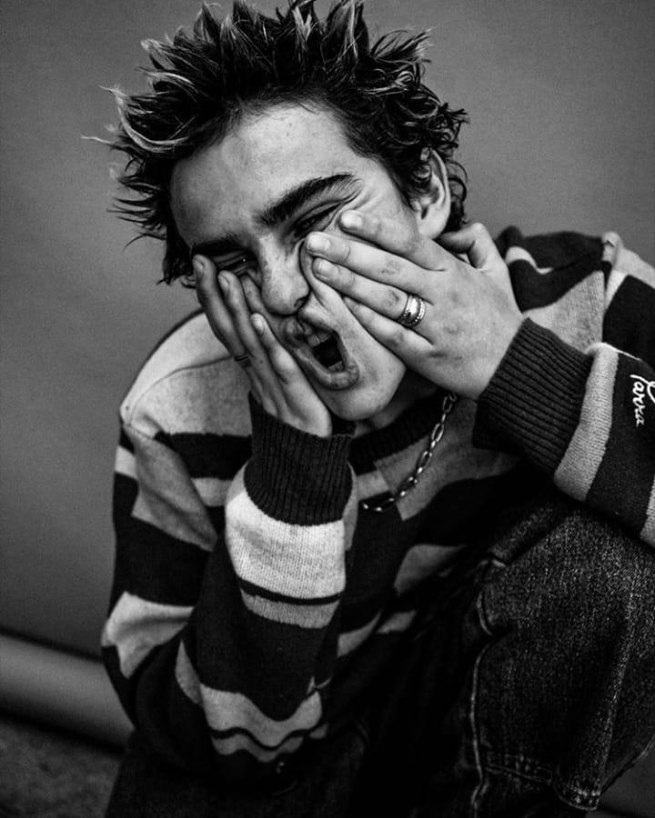 only in black and white🖤