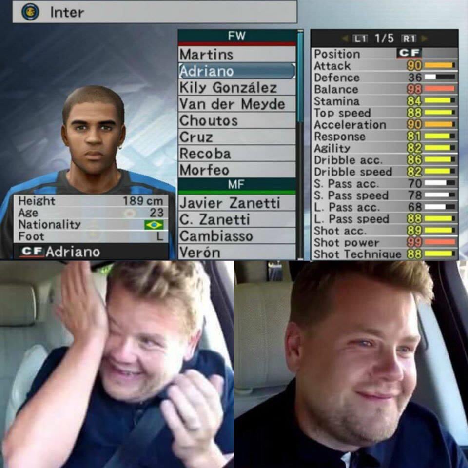 MotivacionesF's tweet photo. Adriano era el mejor de nuestra infancia... https://t.co/d55B9zLykQ