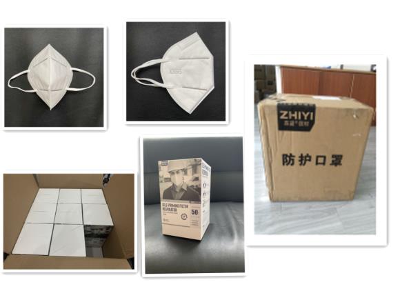 We can offer KN95 mask ：
EXW price :2usd/pc
Min order :900Pcs
Delivery time:within 1day after getting payment
Certification : China Standard:GB2626-2006 KN95,PFE（Particle Filtration Efficiency）≥95%
Payment term: 100% TT in advance or Alipay
Packing : 50pcs/box
1carton=18 boxs