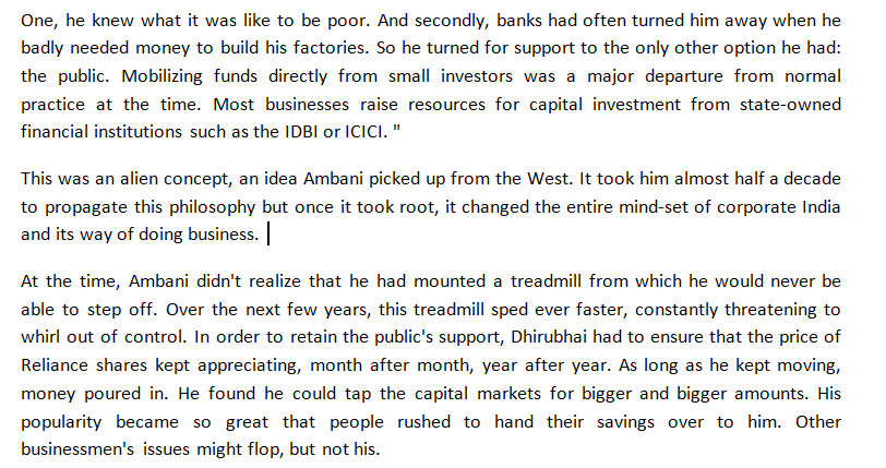 So why did Ambani turn to retail investors when there were institutions like ICICI or IDBI?