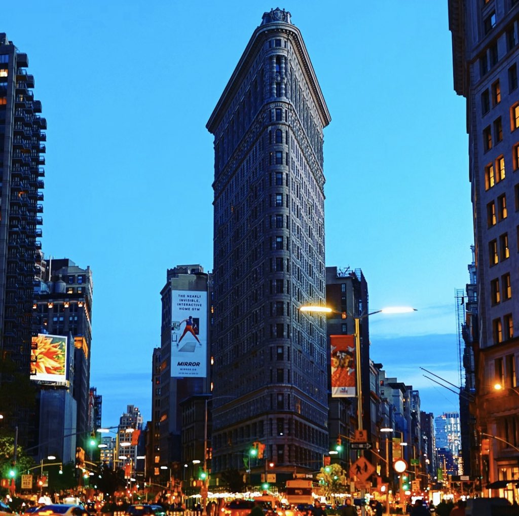 1 year ago today. #NYC #flatironbuilding