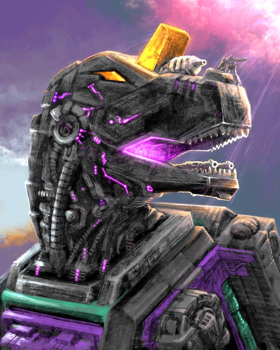 Trypticon and Megatron (Transformers Generation 1)

Happy Birthday Brad Garrett!!! 