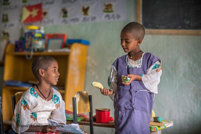 Sharing is caring🤝

School isn’t just for reading and writing. Children learn social skills, problem solving, and creative thinking. #Education is the key!