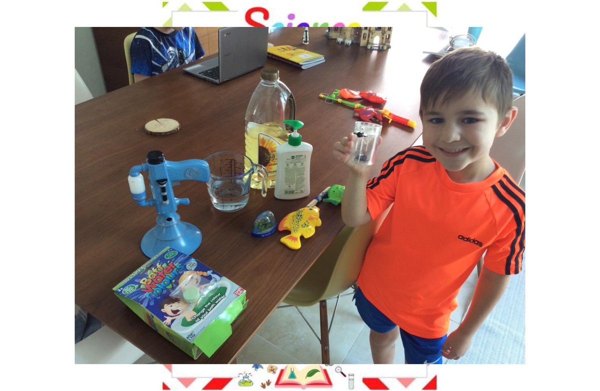 A fab science scavenger hunt by Murray in Year 1 Red finding different materials around his house #sciencefromhome <a href="/VHPS_Science/">Science | Victory Heights Primary School</a>