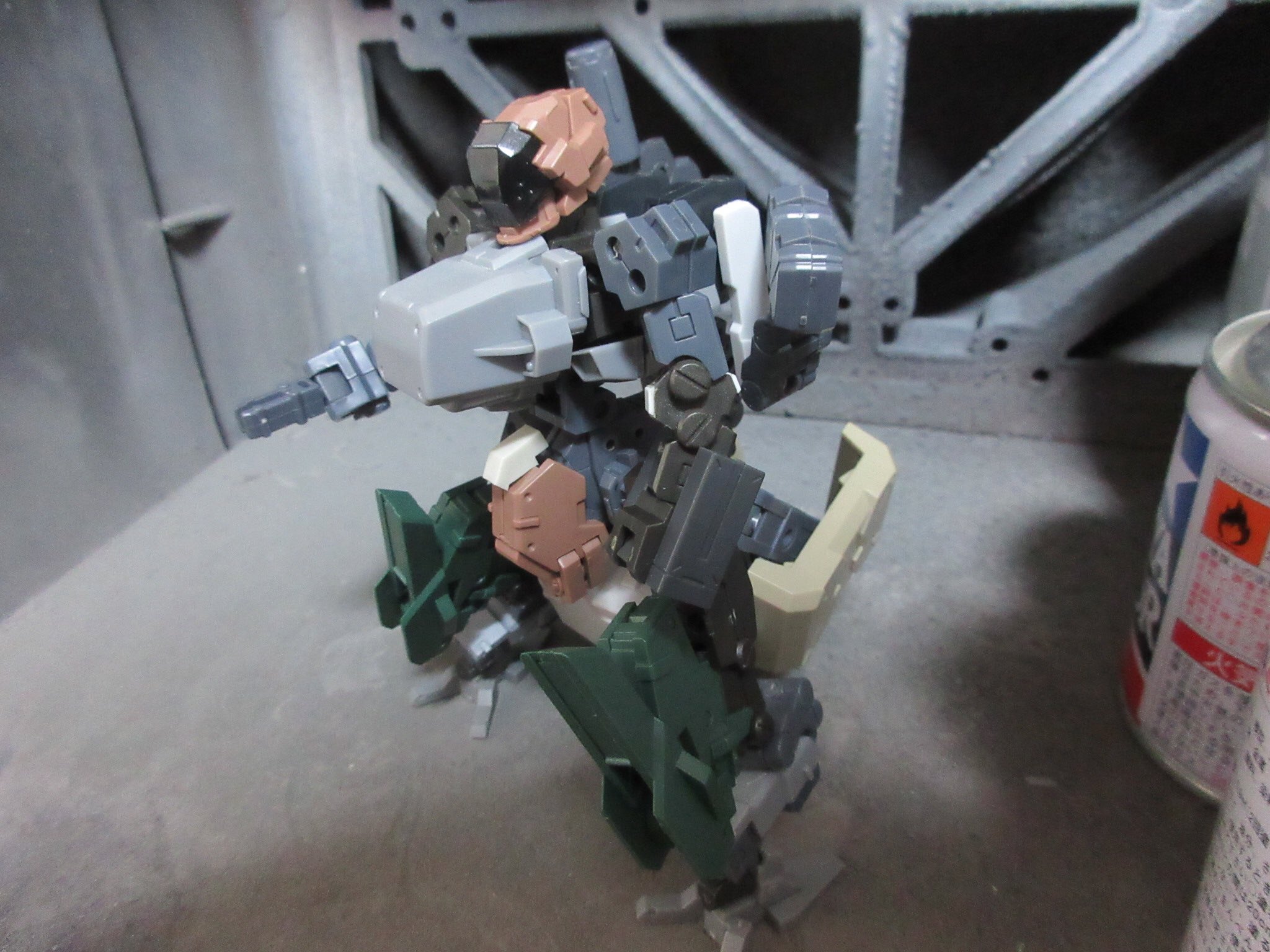 よこ 当初の予定通り四脚モードを実装 はたらけfa